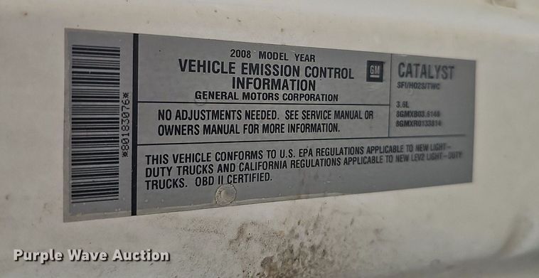 image for item DS5661 2008 Cadillac SRX 4  SUV