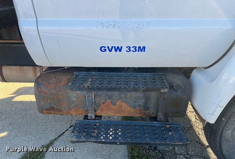 image for item DW2836 2007 Ford F750 XLT Super Duty  flatbed truck