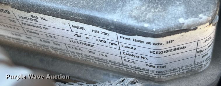 image for item DW2836 2007 Ford F750 XLT Super Duty  flatbed truck