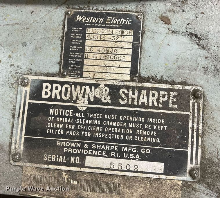 image for item DW2837 Browning sharpe  belt sander