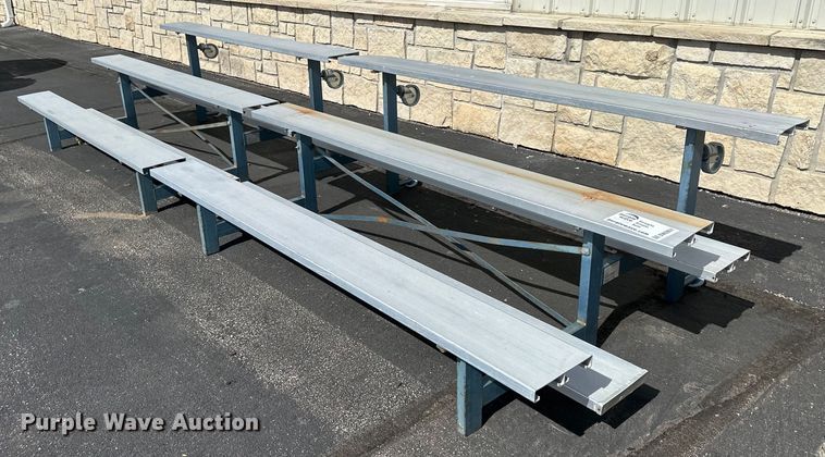 image for item DW2851 (2) 10' L bleachers