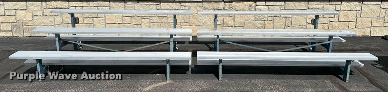 image for item DW2851 (2) 10' L bleachers