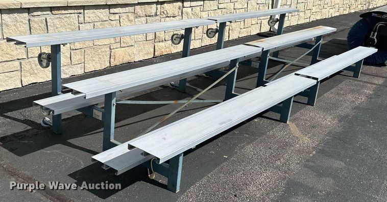 image for item DW2851 (2) 10' L bleachers