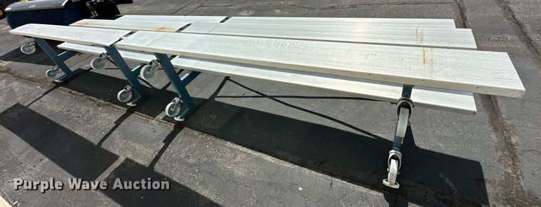 image for item DW2851 (2) 10' L bleachers