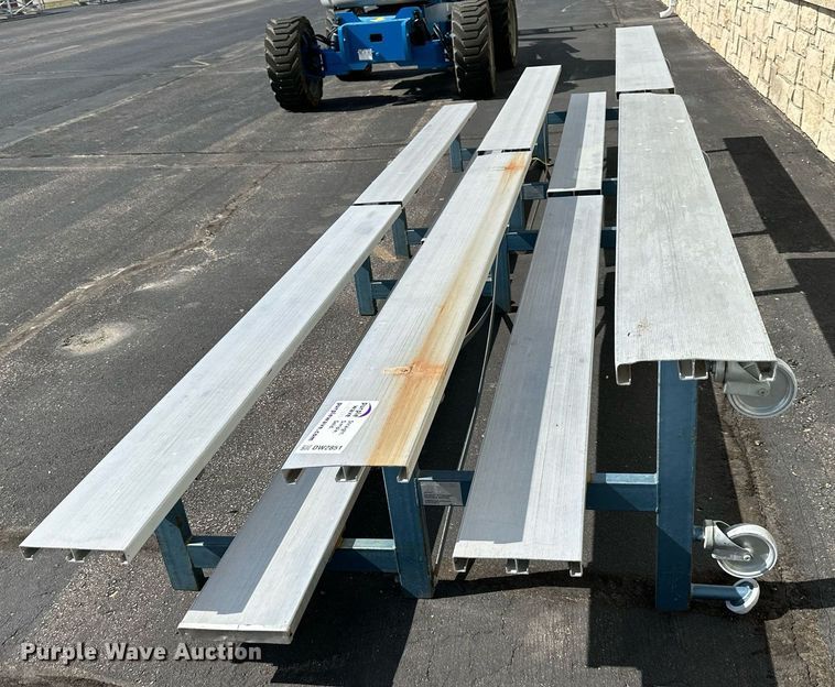 image for item DW2851 (2) 10' L bleachers