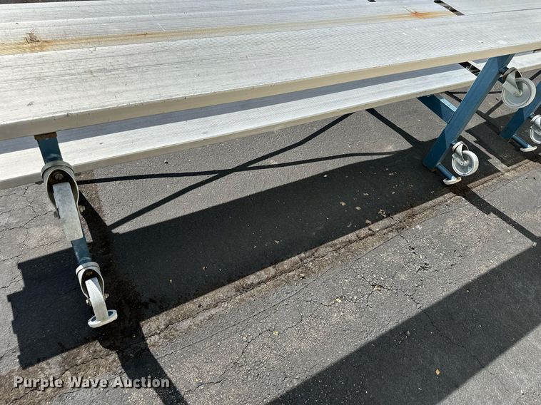 image for item DW2851 (2) 10' L bleachers