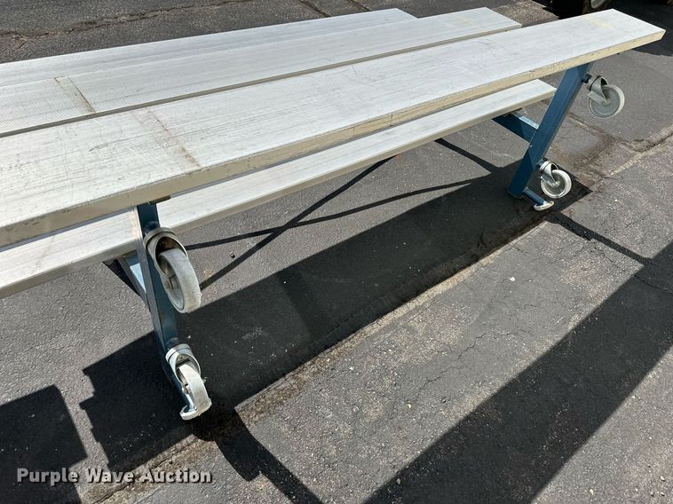 image for item DW2851 (2) 10' L bleachers