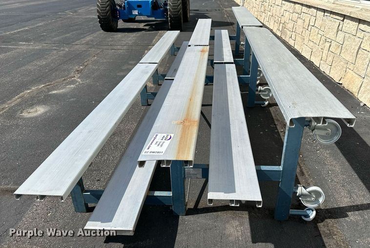 image for item DW2851 (2) 10' L bleachers