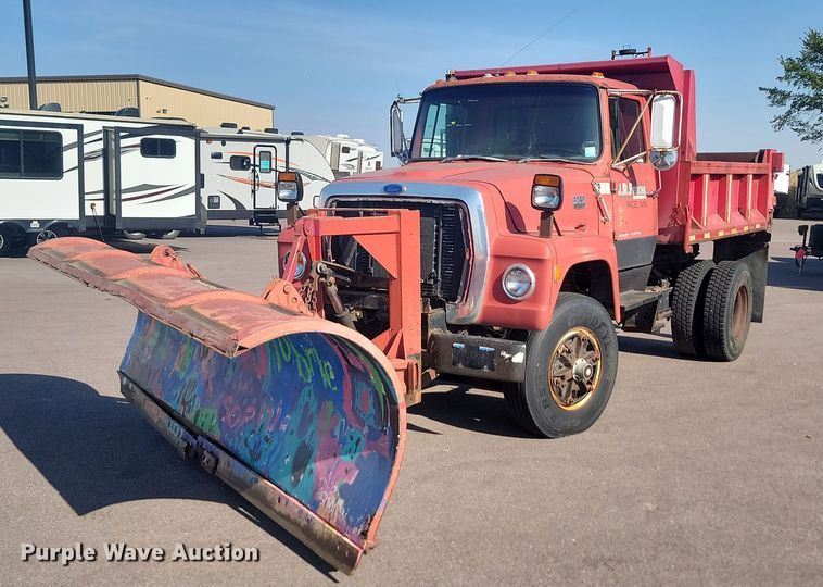 image for item JG9763 1985  Ford 8000  dump truck