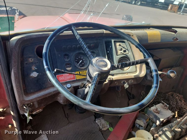 image for item JG9763 1985  Ford 8000  dump truck