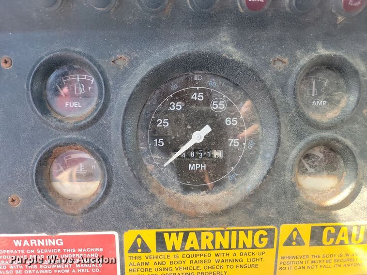 image for item JG9763 1985  Ford 8000  dump truck