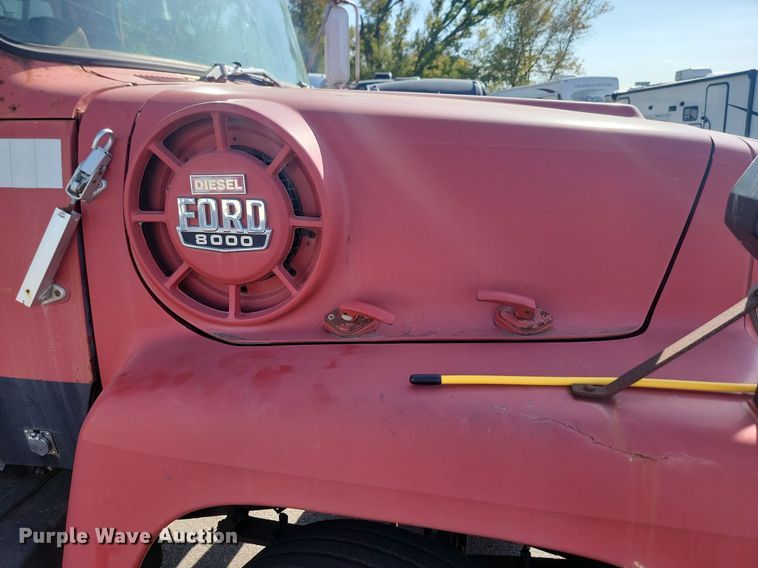 image for item JG9763 1985  Ford 8000  dump truck