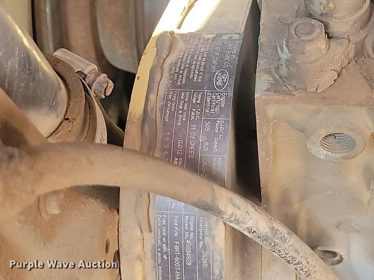 image for item JG9763 1985  Ford 8000  dump truck