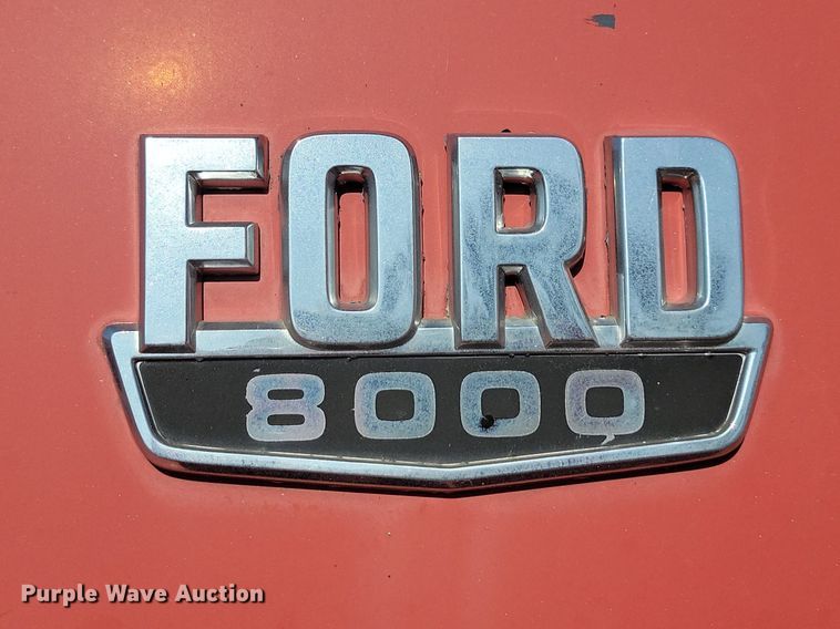 image for item JG9763 1985  Ford 8000  dump truck