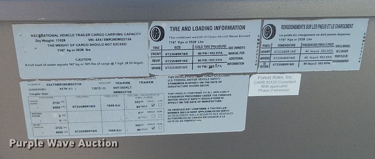 image for item JG9767 2014 Estate Villa  camper