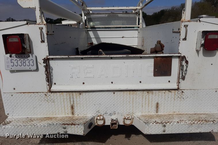 image for item KD9173 1996 Ford F350 XL  utility bed pickup truck