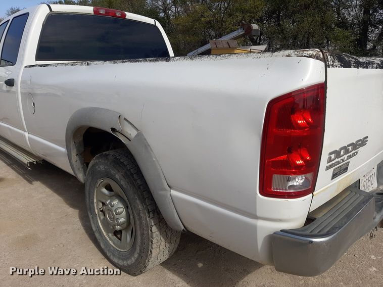 image for item KD9174 2003 Dodge Ram 2500  Quad Cab pickup truck