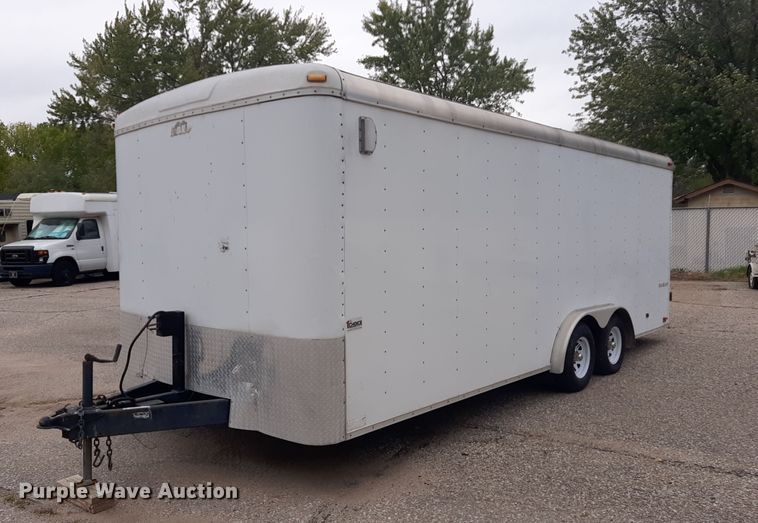 image for item KD9196 2006 Forest River  enclosed cargo trailer