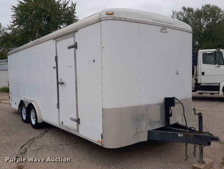 image for item KD9196 2006 Forest River  enclosed cargo trailer