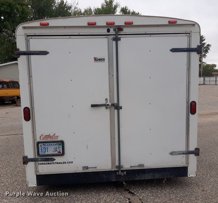 image for item KD9196 2006 Forest River  enclosed cargo trailer