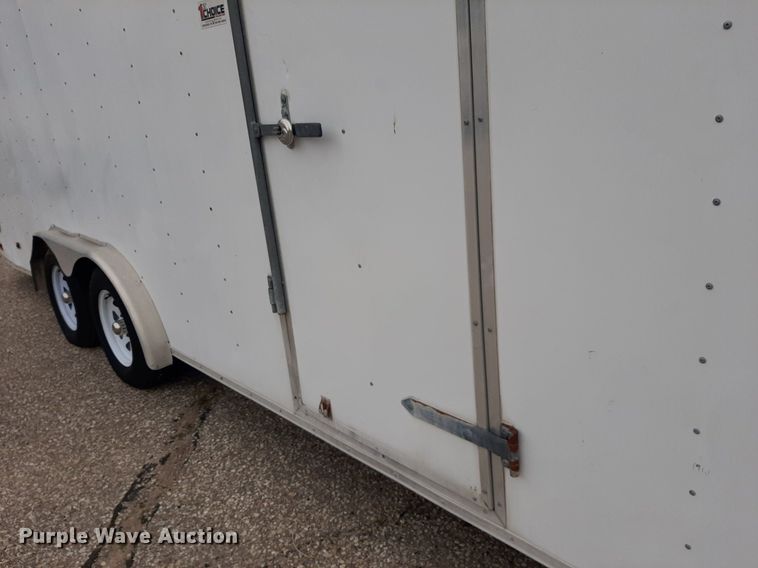 image for item KD9196 2006 Forest River  enclosed cargo trailer