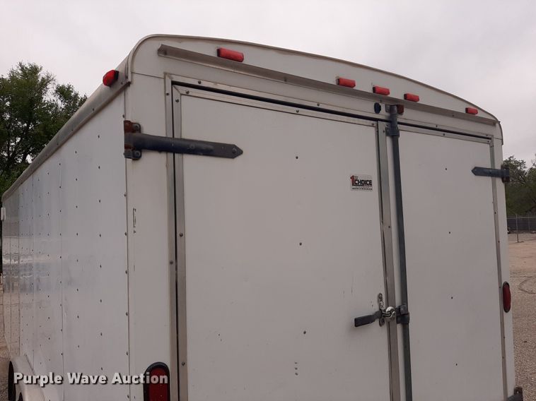 image for item KD9196 2006 Forest River  enclosed cargo trailer