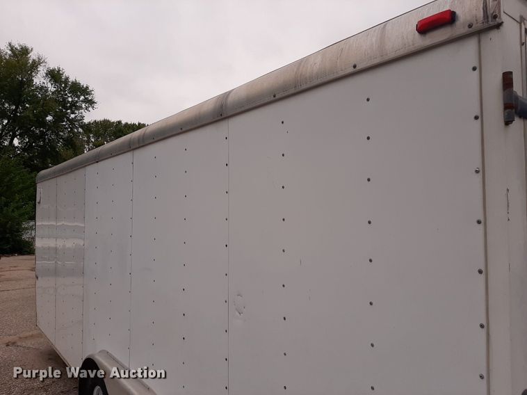 image for item KD9196 2006 Forest River  enclosed cargo trailer