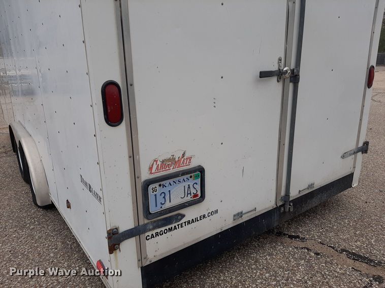 image for item KD9196 2006 Forest River  enclosed cargo trailer