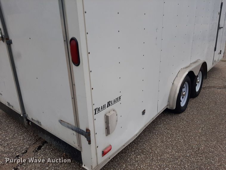 image for item KD9196 2006 Forest River  enclosed cargo trailer