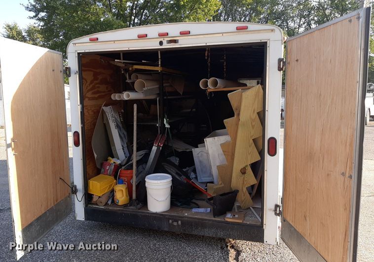 image for item KD9196 2006 Forest River  enclosed cargo trailer