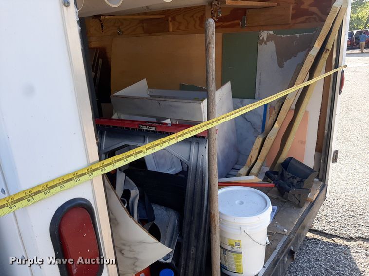 image for item KD9196 2006 Forest River  enclosed cargo trailer