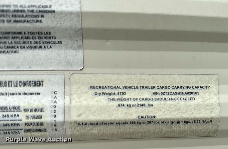 image for item KT9287 2015 Coachmen Catalina  camper