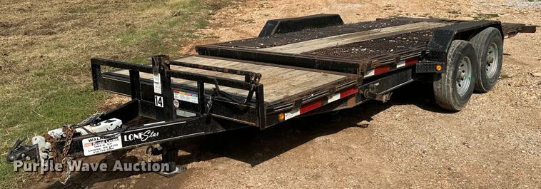image for item KT9292 2018 Lone Star equipment trailer