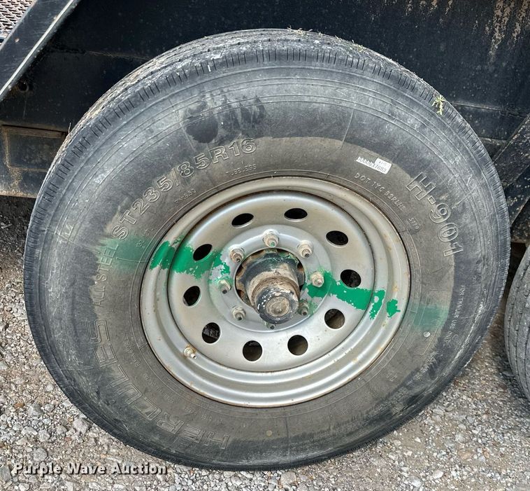 image for item KT9293 2016 Millertime 86X24BU equipment trailer