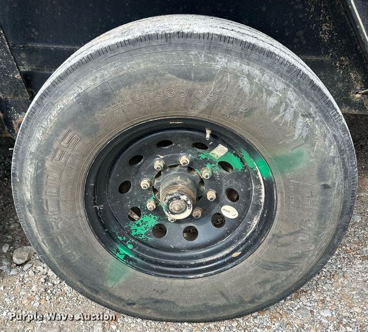 image for item KT9293 2016 Millertime 86X24BU equipment trailer