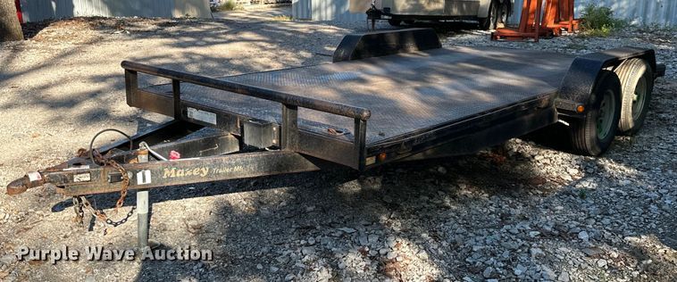 image for item KT9294 2008 Maxey equipment trailer