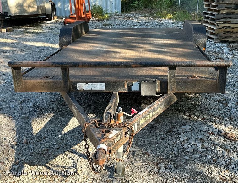 image for item KT9294 2008 Maxey equipment trailer