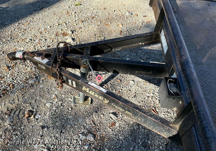 image for item KT9294 2008 Maxey equipment trailer
