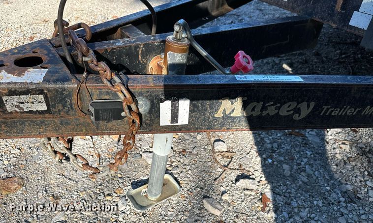 image for item KT9294 2008 Maxey equipment trailer