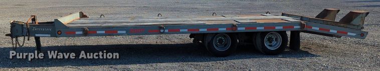 image for item KW9047 1999 Interstate  equipment trailer