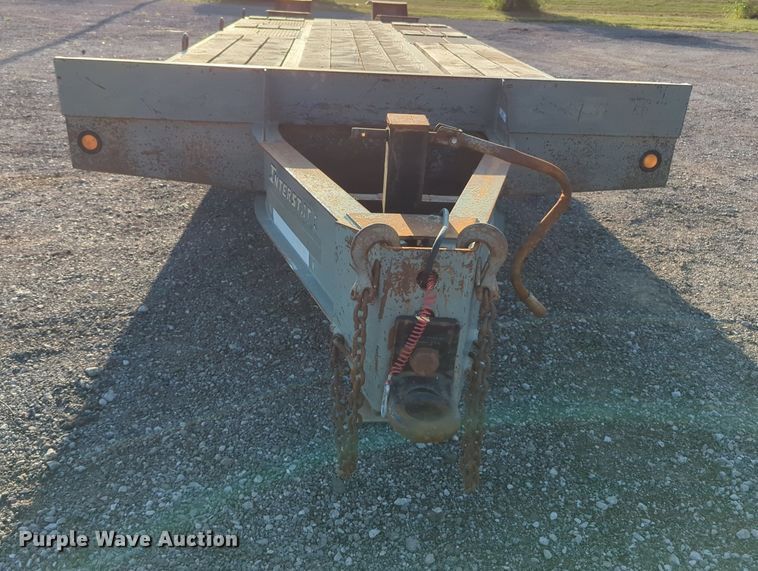 image for item KW9047 1999 Interstate  equipment trailer