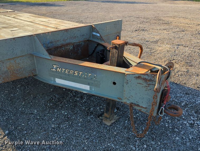 image for item KW9047 1999 Interstate  equipment trailer