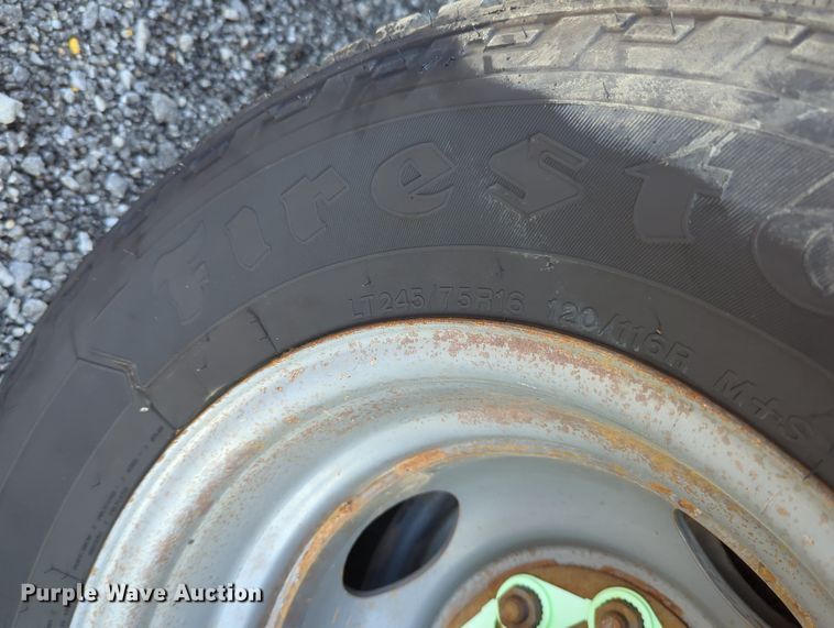 image for item KW9047 1999 Interstate  equipment trailer