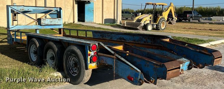 image for item LF9475 1985 Belshe  equipment trailer