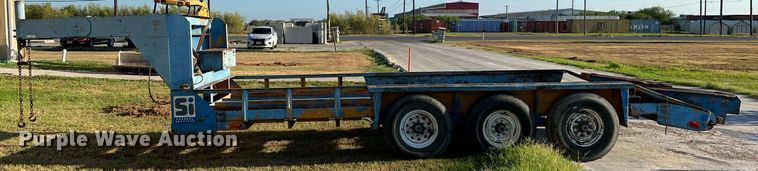 image for item LF9475 1985 Belshe  equipment trailer