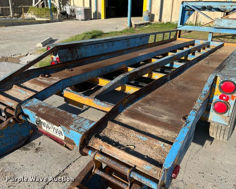 image for item LF9475 1985 Belshe  equipment trailer