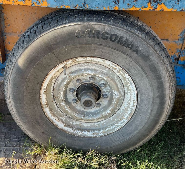 image for item LF9475 1985 Belshe  equipment trailer