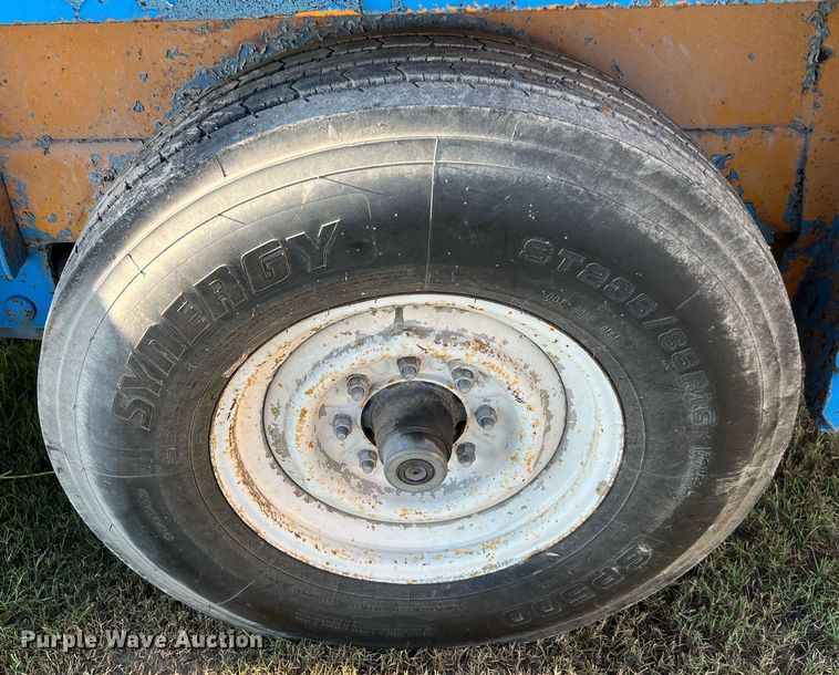 image for item LF9475 1985 Belshe  equipment trailer