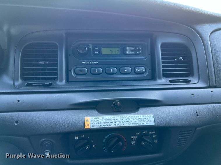 image for item LF9491 2008 Ford Crown Victoria  Police Interceptor