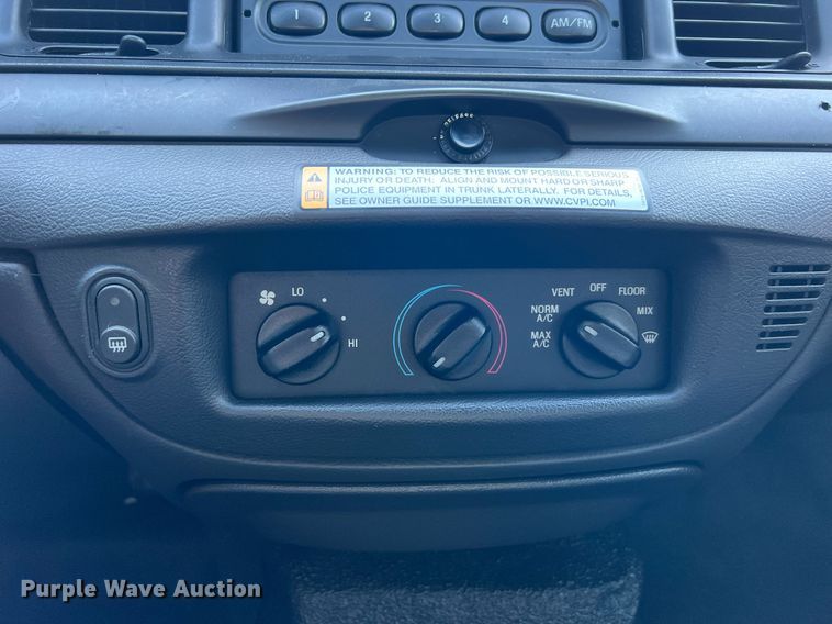 image for item LF9491 2008 Ford Crown Victoria  Police Interceptor